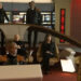 Jean-Luc Picard and his crew on the bridge of the U.S.S. Enterprise in Star Trek: Picard