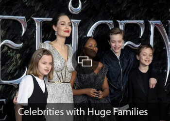 Angelina Jolie, Vivienne Jolie-Pitt, Zahara Jolie-Pitt, Shiloh Jolie-Pitt and Knox Leon Jolie-Pitt
