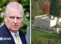 Prince Andrew stripped of 'prince' title and will move out of Royal Lodge