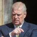 Prince Andrew at Easter Mattins Service At St George's Chapel, Windsor