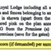 The full version of the lease was disclosed on Monday reads: 'Rent means one peppercorn (if demanded) per annum'