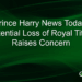 Prince Harry News Today: Potential Loss of Royal Titles Raises Concern