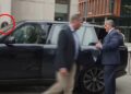 Prince Harry's female stalker (reported to be circled) was allegedly found hiding in a hotel toilet 'mumbling odd comments' about the Duke just 20 minutes before he arrived at a charity event