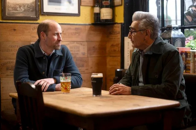 Courtesy of Apple Prince William with Eugene Levy
