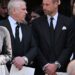 Prince William is considering formally stripping Prince Andrew (pictured together at the Duchess of Kent's funeral last month) of his Prince, HRH and Duke of York titles when he ascends to the throne, it's claimed