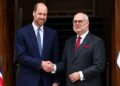 Prince William hosts Estonian President at Windsor on behalf of King Charles