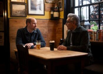 Eugene Levy met with the Prince Of Wales for her AppleTV+ series The Reluctant Travel
