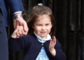Princess Charlotte’s Cute Wave on Visit to Meet Prince Louis Goes Viral