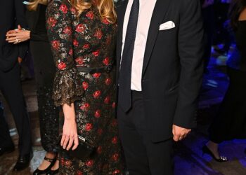 Princess Beatrice attended the Art Of Wishes Gala 2025 alongside her husband Edoardo Mapelli Mozzi (pictured together)