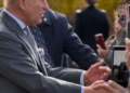 Protester shouts at King Charles over Prince Andrew