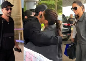 Ranbir Kapoor & Deepika Padukone Hug At Delhi Airport; Fans Ask YJHD 2