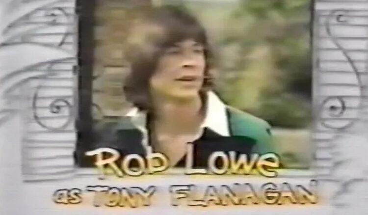 Rob Lowe's Tony Flanagan wearing a white-collared black and green shirt on A New Kind of Family