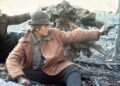 Jeff Bridges as Jake Rumsey and Barry Brown as Drew Dixon return fire in Bad Company