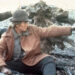Jeff Bridges as Jake Rumsey and Barry Brown as Drew Dixon return fire in Bad Company