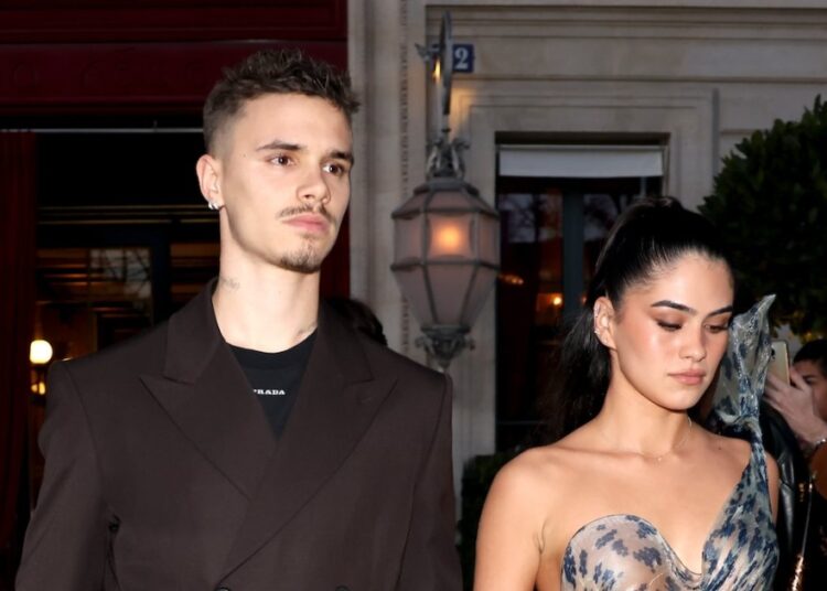 Romeo Beckham and Kim Turnbull Hold Hands After Confirming Reunion