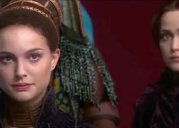 Lucasfilm Rose Byrne and Natalie Portman in 'Star Wars: Episode II — Attack of the Clones'