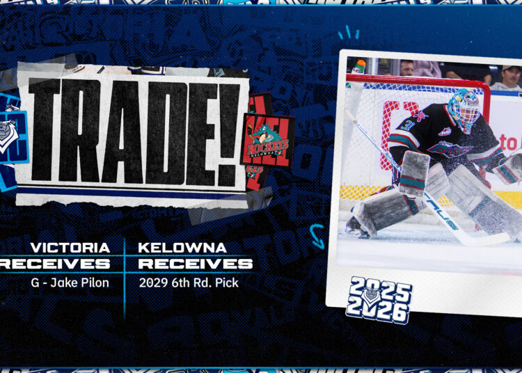 Royals Acquire Jake Pilon from the Kelowna Rockets