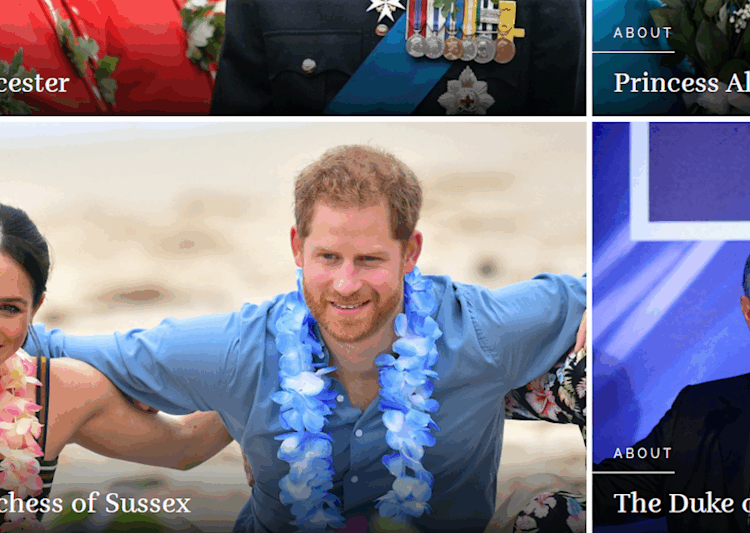 prince andrew royal website