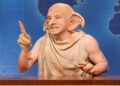 Will Heath/NBC Bowen Yang as Dobby the House Elf on 'Weekend Update'