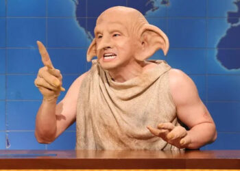 Will Heath/NBC Bowen Yang as Dobby the House Elf on 'Weekend Update'