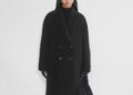 The Slouch Coat in soft wool cashmere