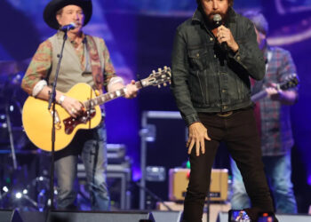 Brooks & Dunn perform during the All for the Hall concert benefitting the Country Music Hall of Fame held at Bridgestone Arena on Dec. 5, 2023. The megastar duo are set to perform at Country Calling in Ocean City on Friday, Oct. 3, 2025.