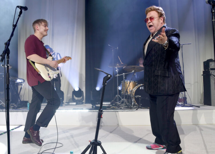 Sam Fender announces new single 'Talk To You' with "legend" Elton John playing piano