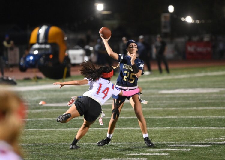 San Marcos Flag Football Outlasts Rival Dos Pueblos 14-7 in Channel League Showdown