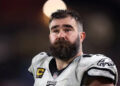 <p>Jason Kelce Doesn't Regularly Wash His Feet</p>