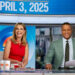 Savannah Guthrie and Craig Melvin on the April 3, 2025, episode of NBC's 'Today.'