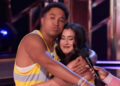 ABC Brandon Armstrong and Lauren Jauregui on Sept. 30, 2025