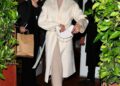 Selena Gomez Paired Her Merlot Mani With a Sweaterdress for Maximum Cozy Vibes