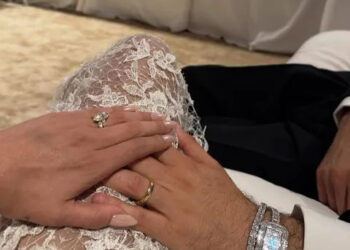 Selena Gomez/Instagram Selena Gomez and Benny Blanco on their wedding day.