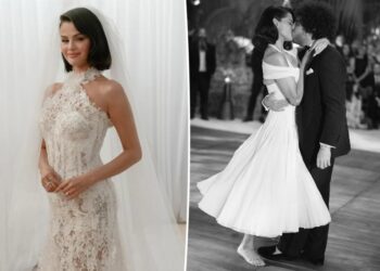 Selena Gomez shares first look at wedding reception