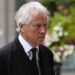 Lord Peter Rosslyn arriving at the Duchess of Kent's funeral. Pic: PA