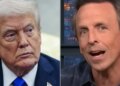 Seth Meyers Answers Trump's New NBC Threat With A Savage Reminder