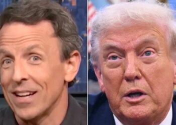 Seth Meyers Exposes The ‘Secret’ Trump Didn’t Push In Bonkers AI Video