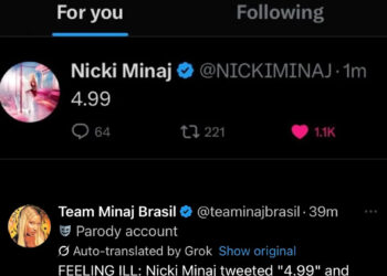 Nicki Minaj and Cardi B beef on X.