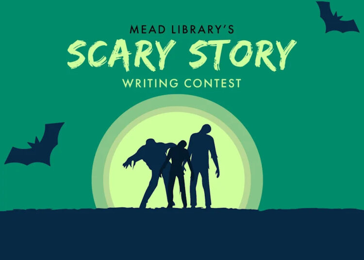 Mead Public Library's Scary Story Writing Contest logo.