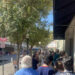 The line to see Blue Moon