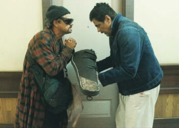 Courtesy Warner Bros. Pictures Leonardo DiCaprio and Benicio del Toro in 'One Battle After Another'