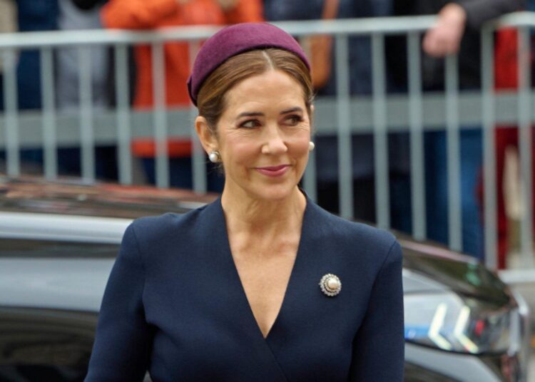 The Queen of Denmark arrives for the opening of the Folketing at Christiansborg Palace in Copenhagen on October 7, 2025 (Stefan Lindblom/TT News Agency/Alamy)
