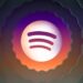 The Spotify logo on a banner