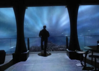 The series finale's final shot featuring Eli in Stargate Universe