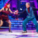 Dianne Buswell and Stefan Dennis during their appearance on the live show of Saturday's Strictly Come Dancing show