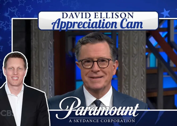CBS Stephen Colbert celebrates National Boss' Day