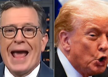 Stephen Colbert Gives Trump's Latest Obsession A Very Fitting Makeover
