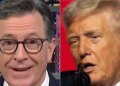 Stephen Colbert Mocks Trump's Odd New Ramble