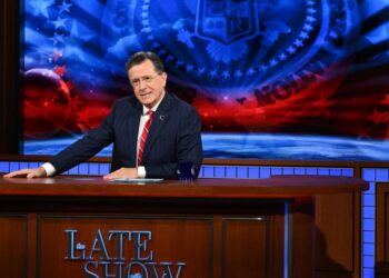 Stephen Colbert furious over Donald Trump’s latest ‘vanity project’ - Celebrity News - Entertainment
