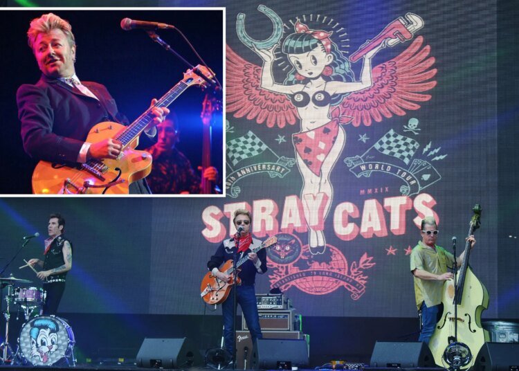 Stray Cats cancel US tour as Brian Setzer battles 'serious illness'